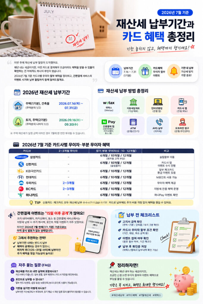 재산세 혜택