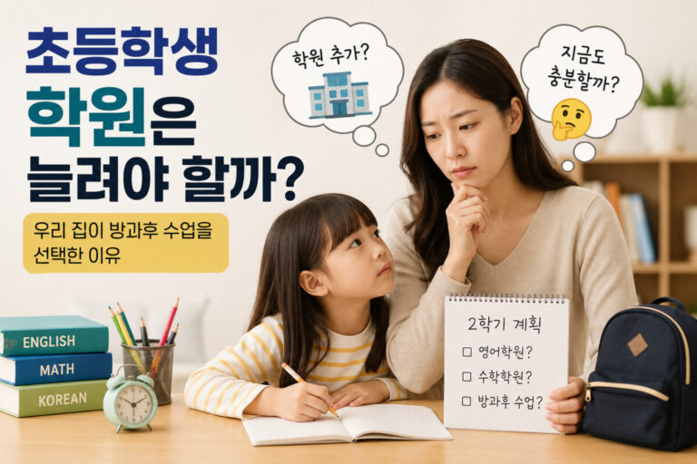 학원늘려야할까