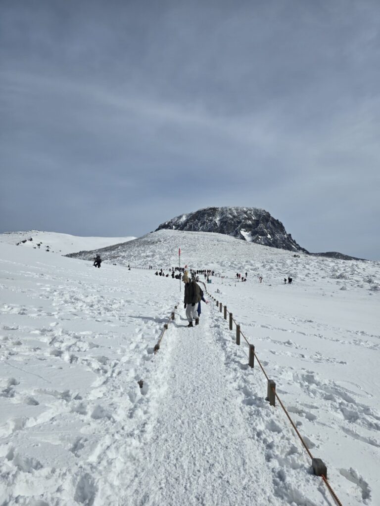 한라산겨울산행