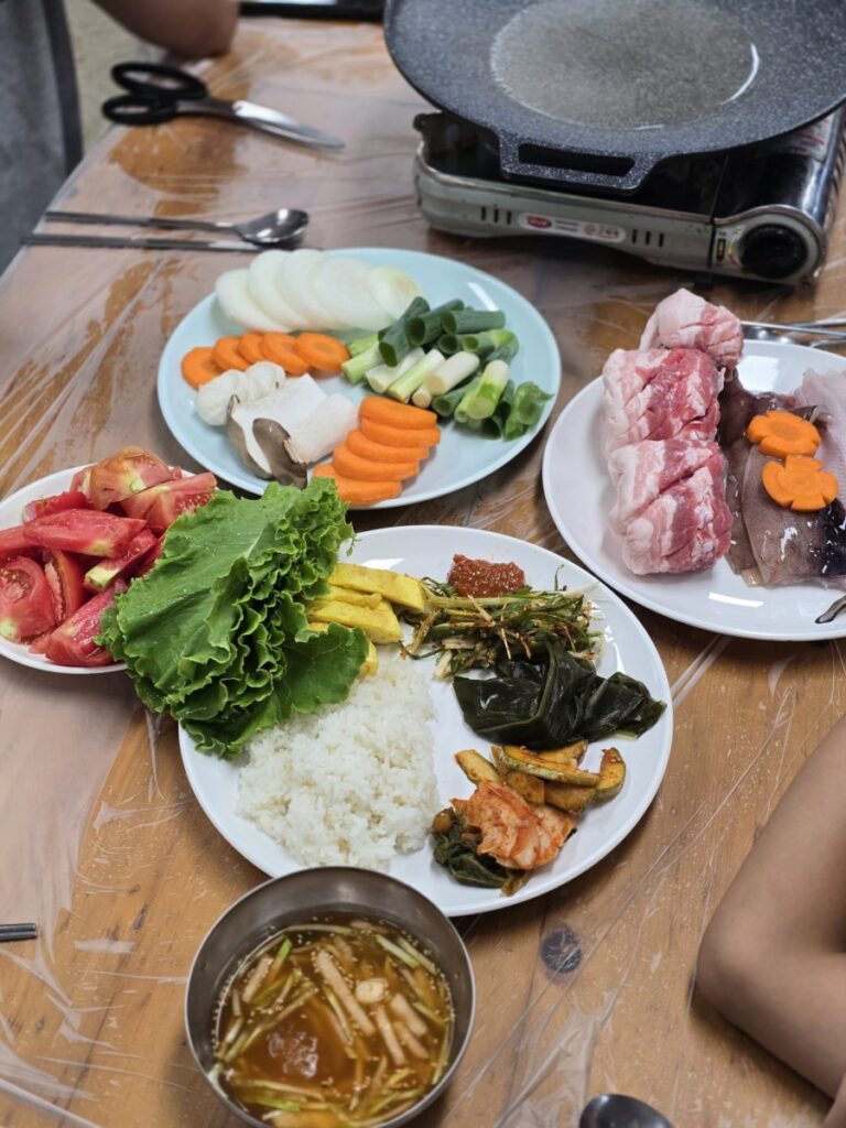 푸짐한 저녁식사