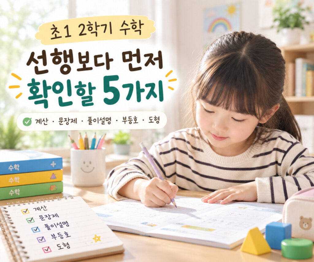 선행보다 먼저확인해야 할 것