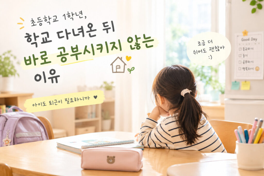하교 후공부시간
